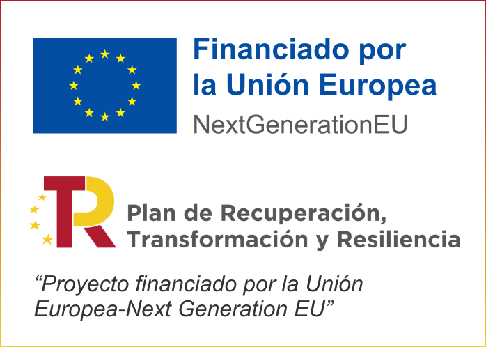 Financiado por la Unión Europea NextGenerationEU - Plan de Recuperación, Transformación y Resiliencia